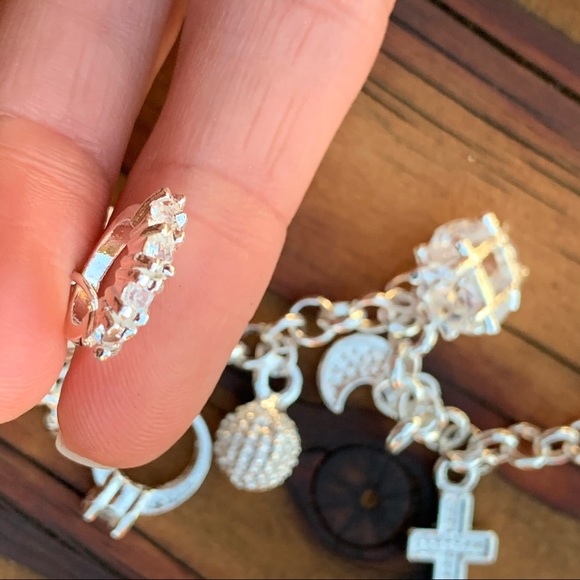 BEST WISHES ♡ Silver Bracelet GIFT - Picture 7 of 10